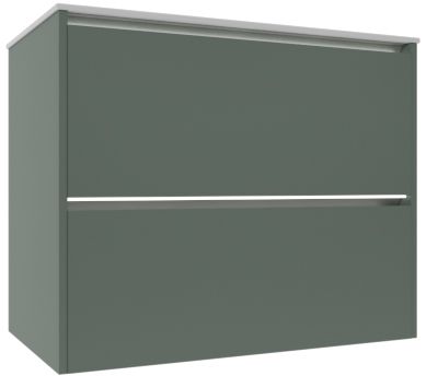 Тумба под раковину Allen Brau Activity 1.34012.CGM 80 см (олива матовый/олива браш) LED подвесная