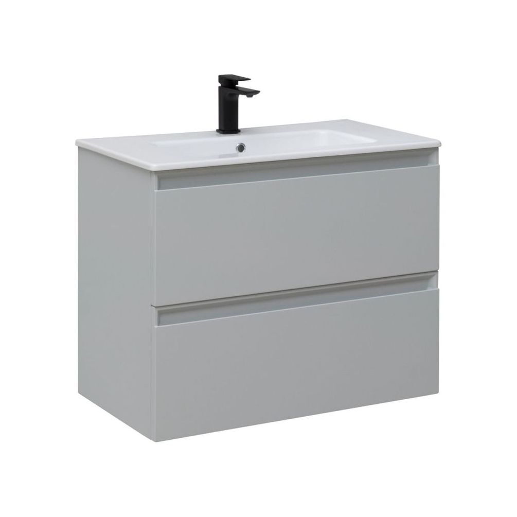 Тумба под раковину Allen Brau Eclipse 1.E1002.PWM 2.0 80 см (папирус матовый) подвесная