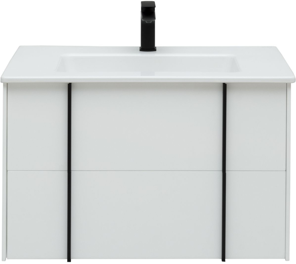 Тумба под раковину Allen Brau Reality 1.32005.WM 80 см (белый матовый) подвесная