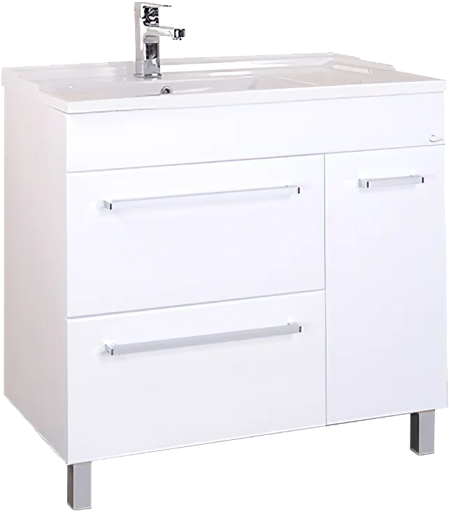 Тумба под раковину Onika Олимп 109015 90 см (белый) напольная