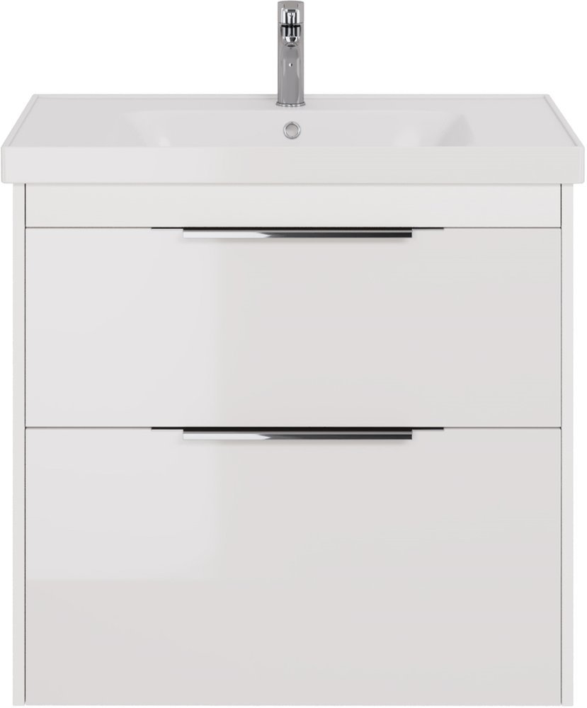 Тумба под раковину Dreja Prime 90 см (белый) подвесная