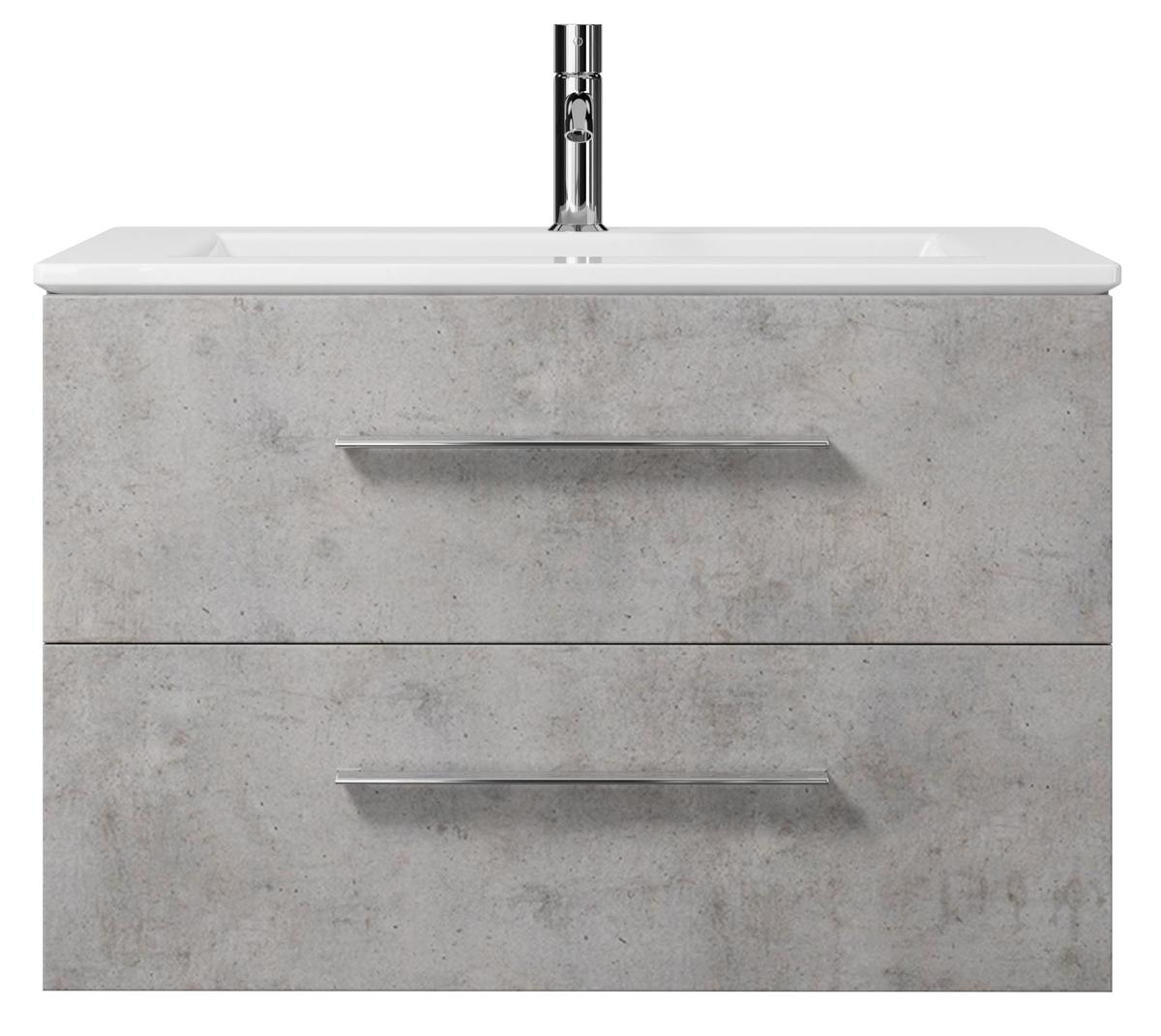 Тумба под раковину Creto Ares 80 серый 10-1113B