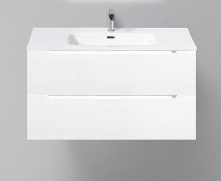 Тумба под раковину Belbagno ETNA-900-2C-SO-BL-P 90 см (белый) подвесная
