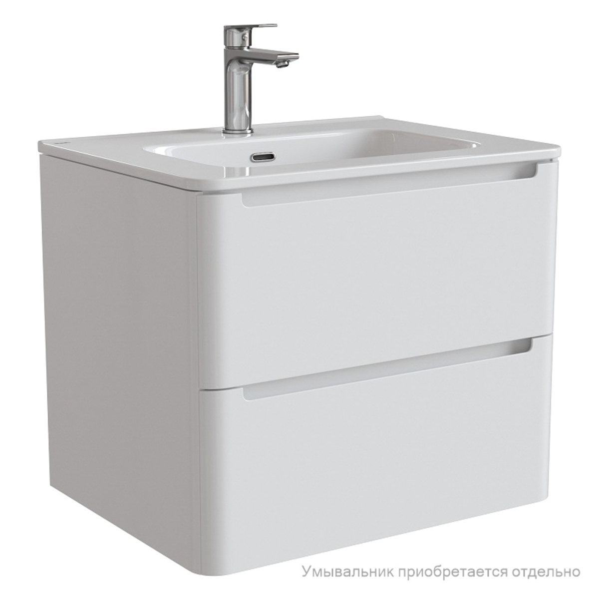 Тумба под раковину IDDIS Edifice EDI80W0i95 80 см (белый) подвесная