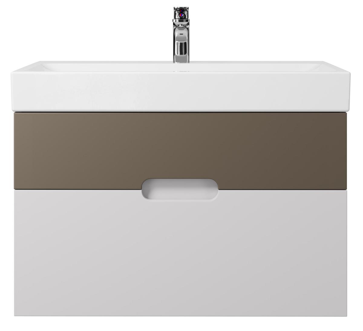 Тумба под раковину Creto Malibu Capuchino Soft 80 7-1078CapS