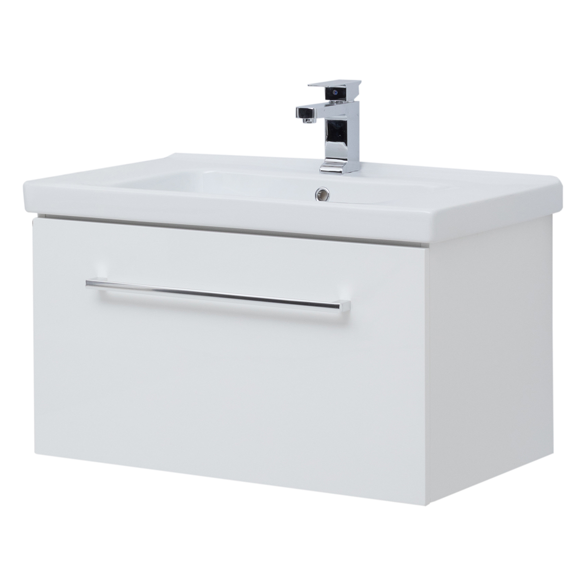 Тумба под раковину Dreja Big Inn 80 см (белый) подвесная