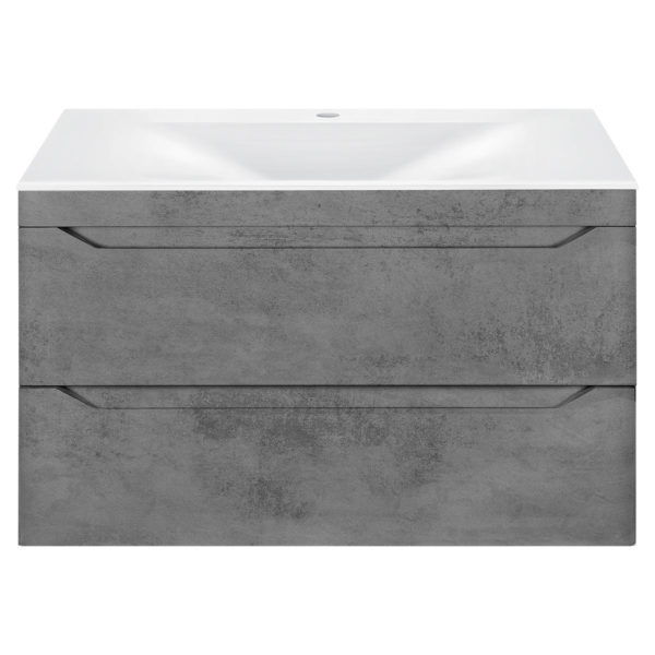 Тумба под раковину Vincea Fine VMC-2F800BT 80 см (Beton) подвесная