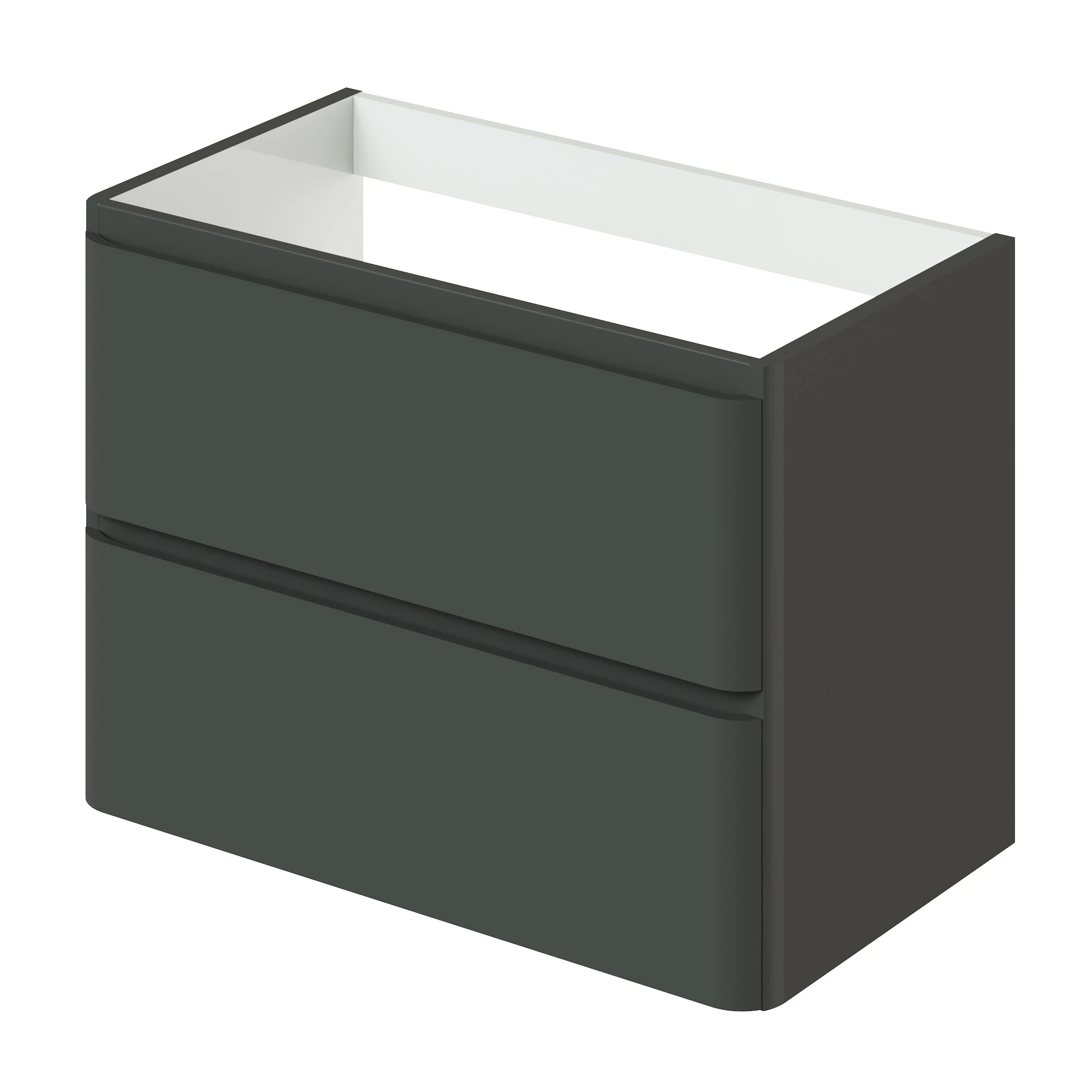 Тумба под раковину Итана Roberto 4657784358344 80 см (графит) подвесная