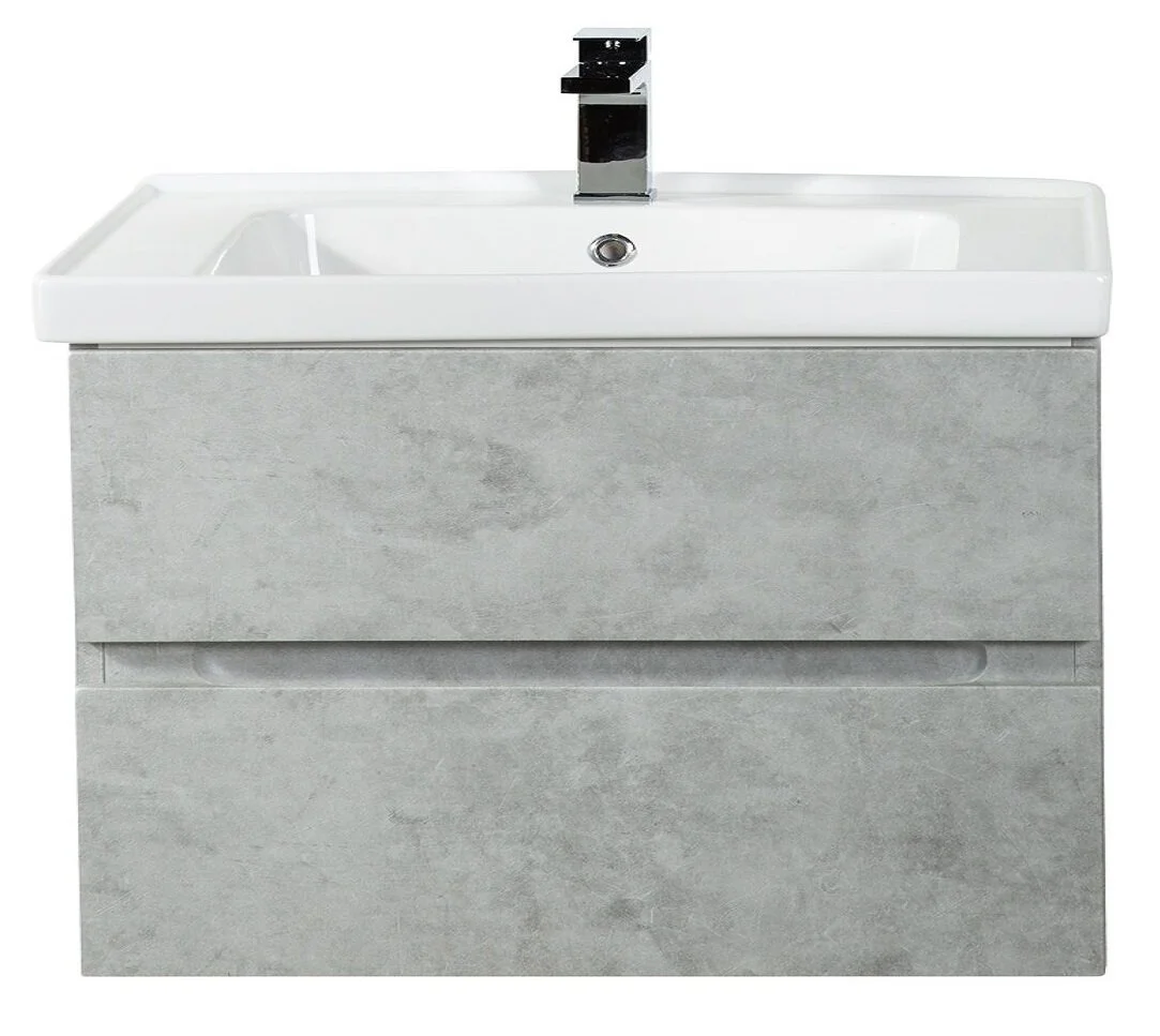 Тумба под раковину Art&Max Techno AM-Techno-900-2C-SO-LS935 90 см (бетон лофт натуральный) подвесная