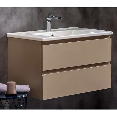 Тумба под раковину ArmadiArt Capolda 849-085-LA 85 см (latte)