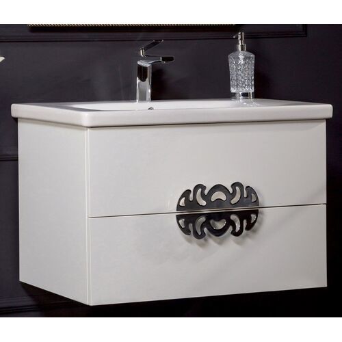 Тумба под раковину ArmadiArt NeoArt 830-080-WH 80 см (белый) подвесная