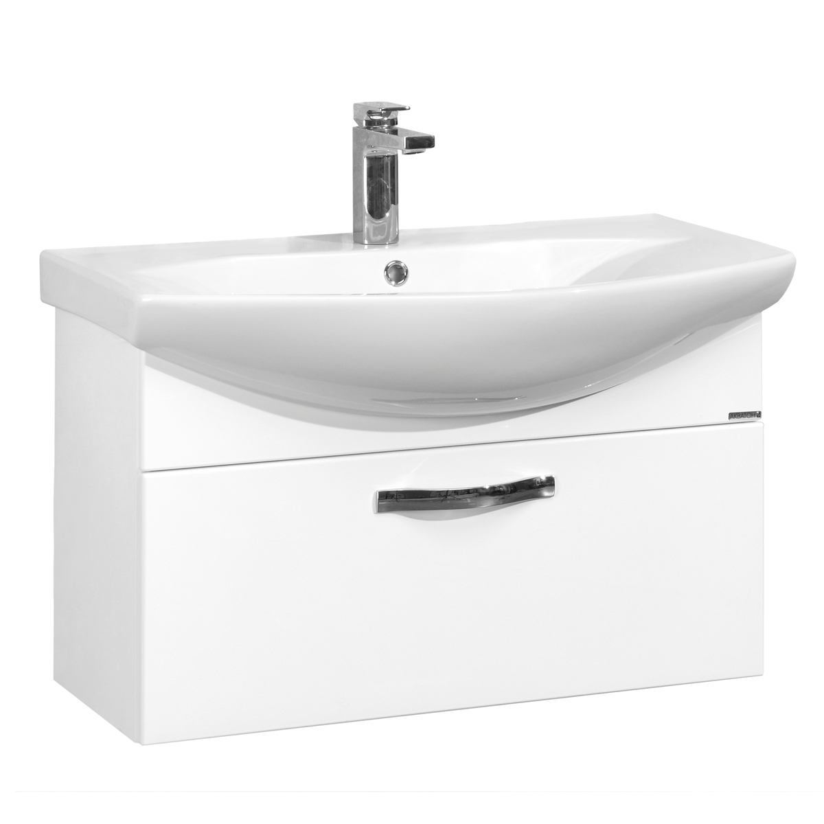 Тумба под раковины Aquaton Ария 80 см (белый)