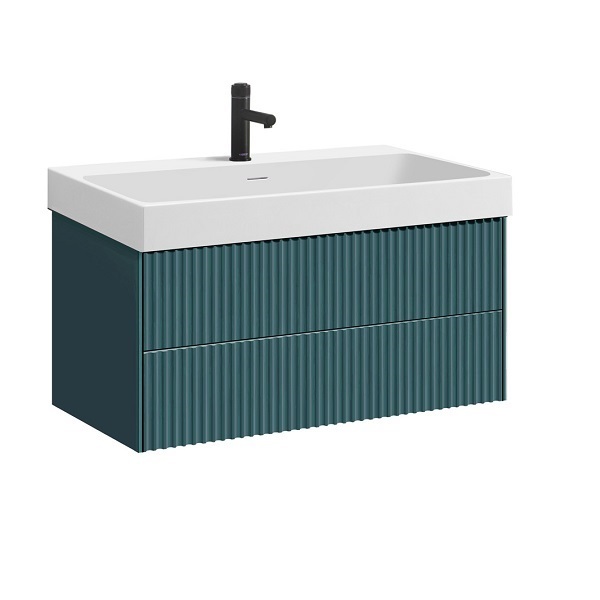 Тумба под раковину Belux Сиртаки НП 85-02 4810924269850 85 см (голубой малахит матовый) подвесная