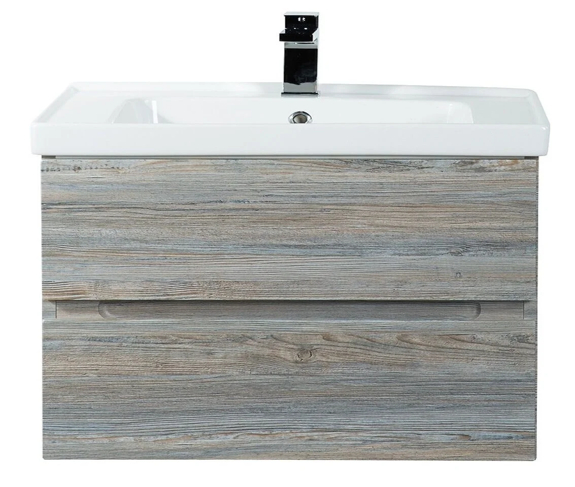 Тумба под раковину Art&Max Techno AM-Techno-900-2C-SO-LW635 90 см (сосна) подвесная