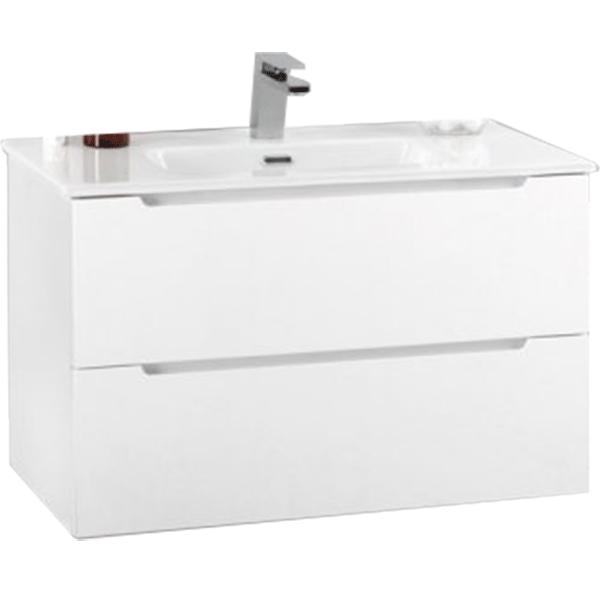 Тумба под раковину BelBagno ETNA39-800/390-2C-SO-BL-P 80 см (белый) подвесная