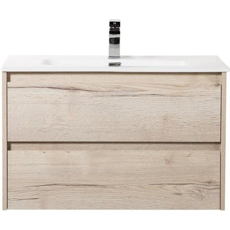 Тумба под раковину BelBagno Kraft KRAFT-800-2C-SO-RGB 80 см (светлое дерево) подвесная