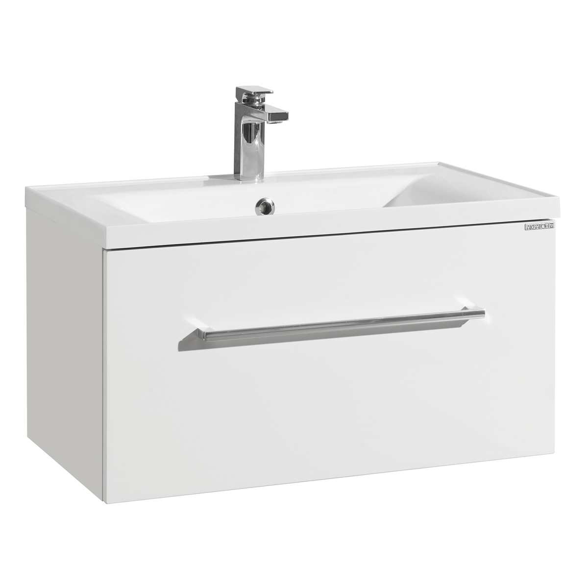 Тумба под раковину Aquaton Мадрид М 80 см (белый)