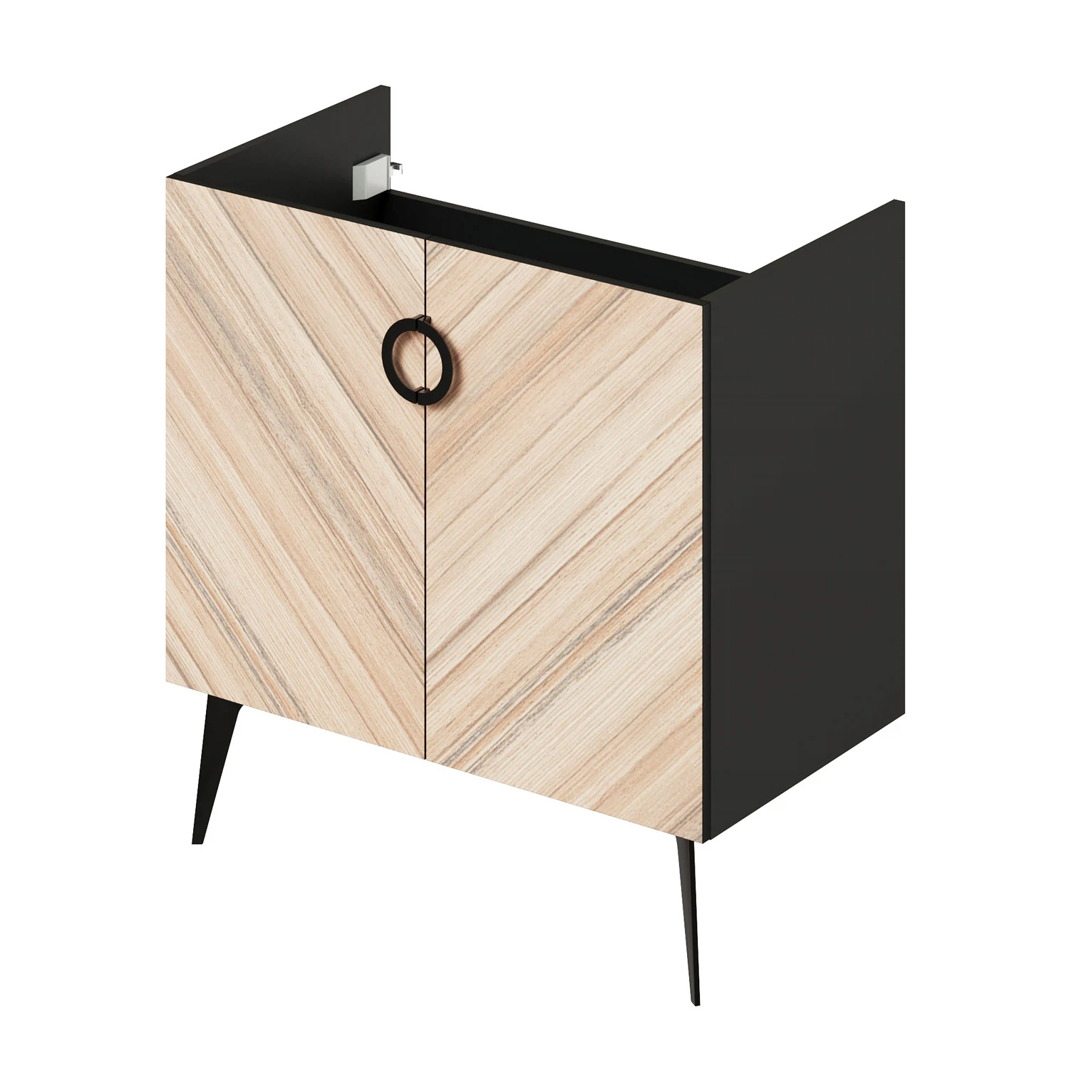 Тумба под раковину Итана Palladio 4657792953258 80 см (кокоболо) напольная