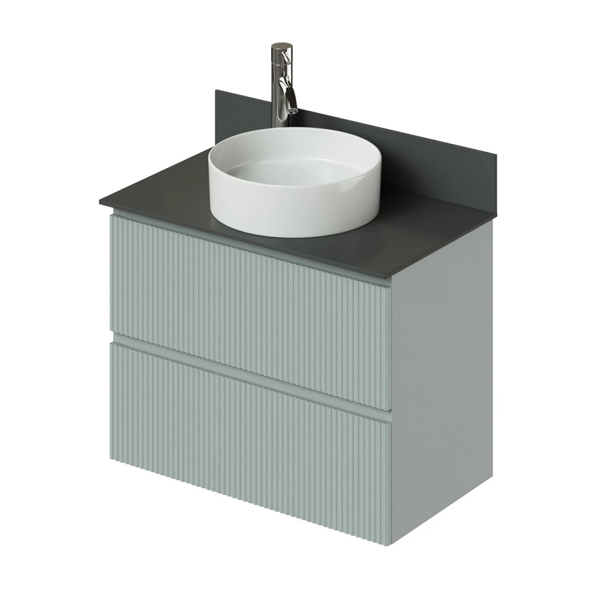 Тумба со столешницей Итана Kate 4657810336544 80 см (токио) подвесная