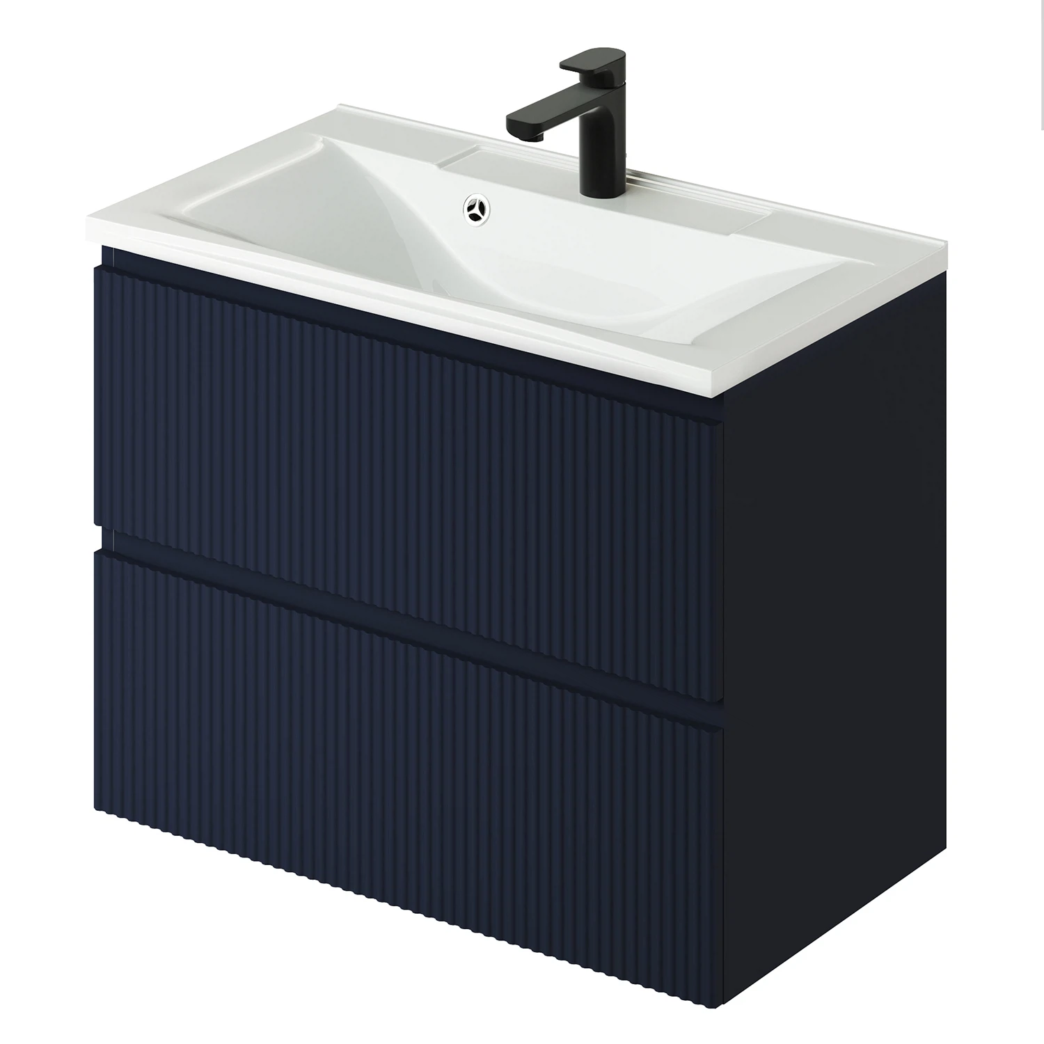 Тумба с раковиной Итана Kate 4657792957539 80 см (океания) подвесная