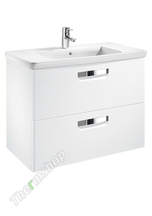 Тумба под раковину Roca The Gap 80 см (белый) ZRU9302732