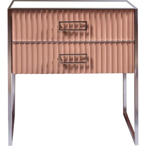 Тумба под раковину ArmadiArt Monaco 866-080-CPСR 80 см (капучино/хром)