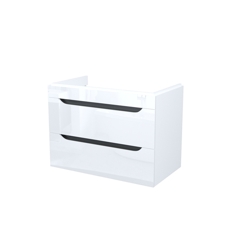 Тумба под раковину IDDIS Ray RAY80W0i95 80 cм (белый) подвесная