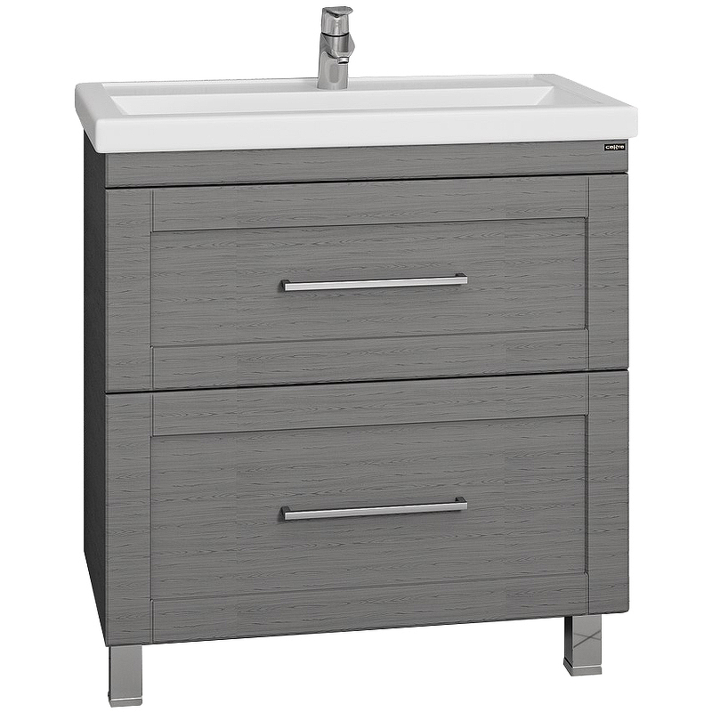Тумба под раковину СанТа Венера 221017 80 см (дуб серый) напольная