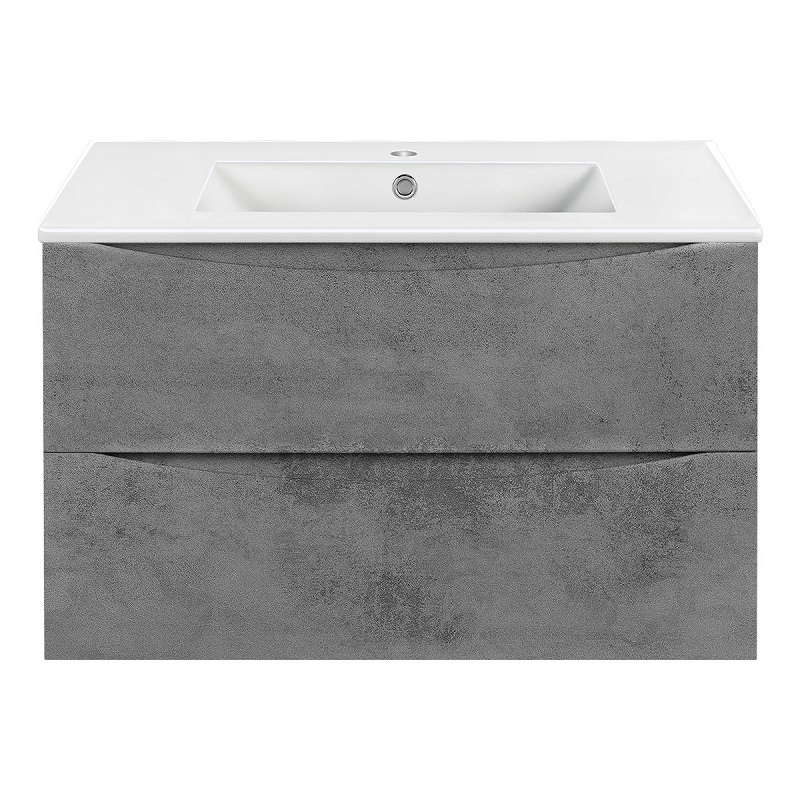 Тумба под раковину Vincea Mia VMC-2MC800BT 80 cм (Beton) подвесная