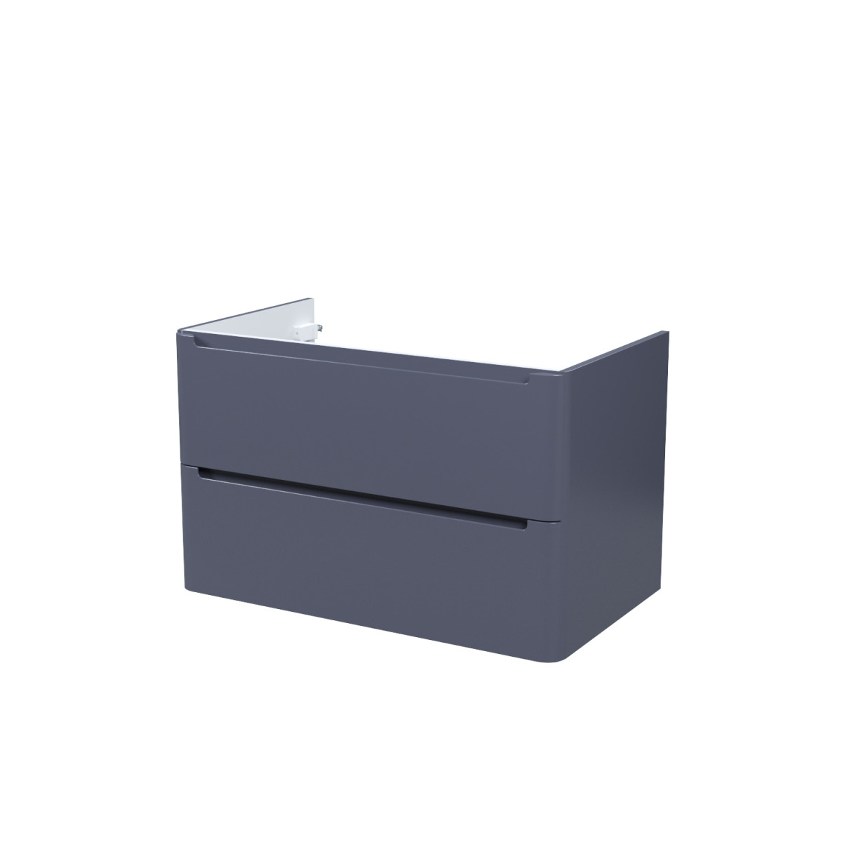 Тумба под раковину IDDIS Edifice EDI80D0i95 80 см (темно-серый) подвесная