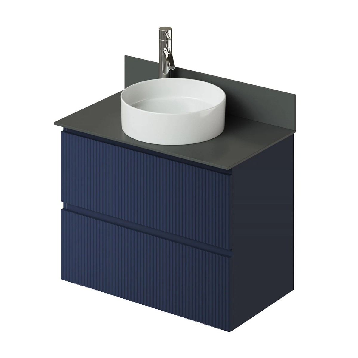 Тумба со столешницей Итана Kate 4657810334588 80 см (океания) подвесная