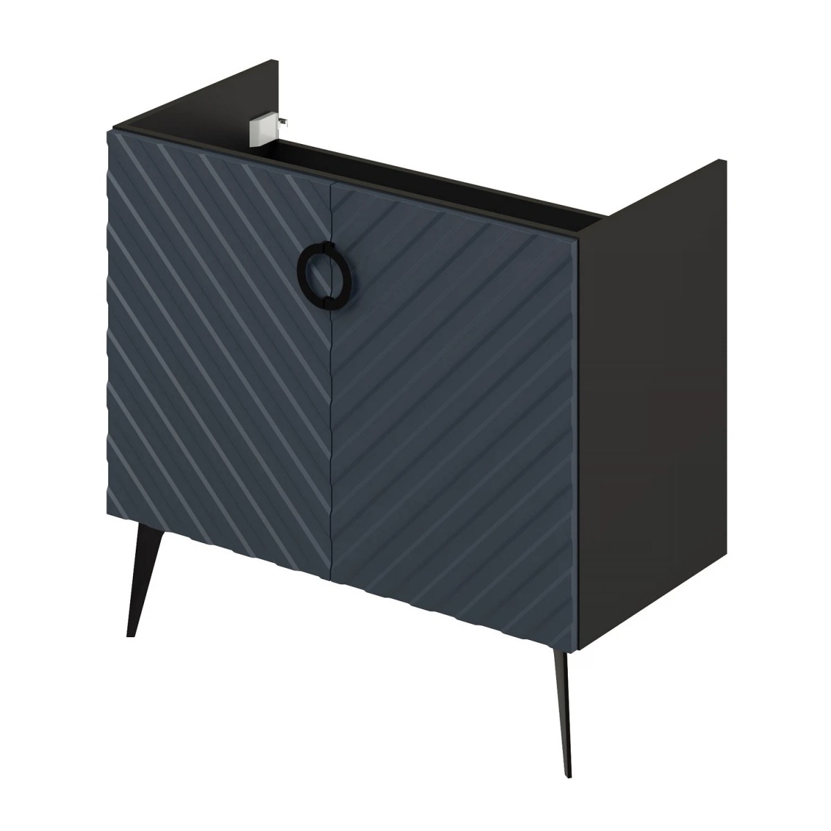 Тумба под раковину Итана Palladio 2.0 4657821041093 90 см (маренго софт) напольная