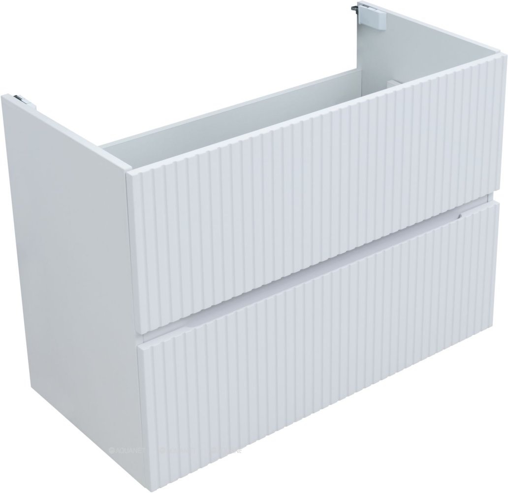 Тумба под раковину Aquanet Джейн 313287 90 см (белый матовый) подвесная