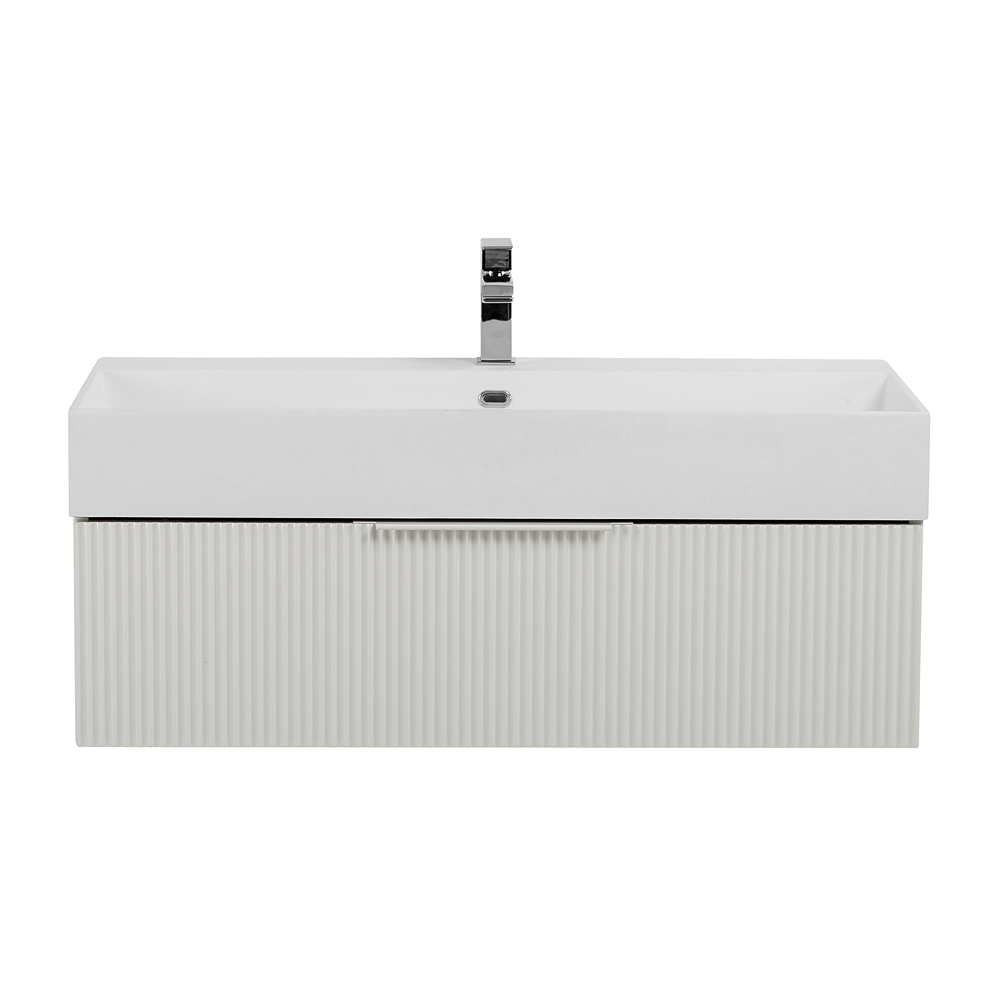 Тумба под раковину Cezares Premium 55421 90 см (белый матовый) подвесная