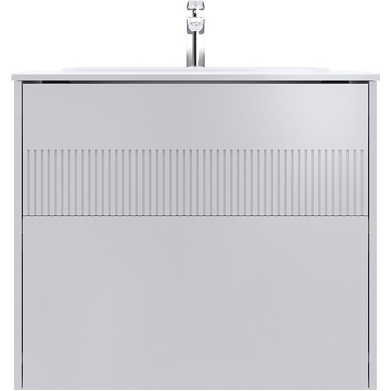 Тумба под раковину AM.PM Func M8FFUX0802WM 80 см (белый матовый) подвесная