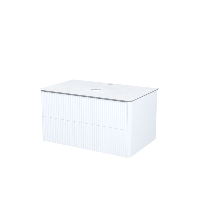 Тумба со столешницей IDDIS Aiger AIG80W0i95K 80 см (белый) подвесная