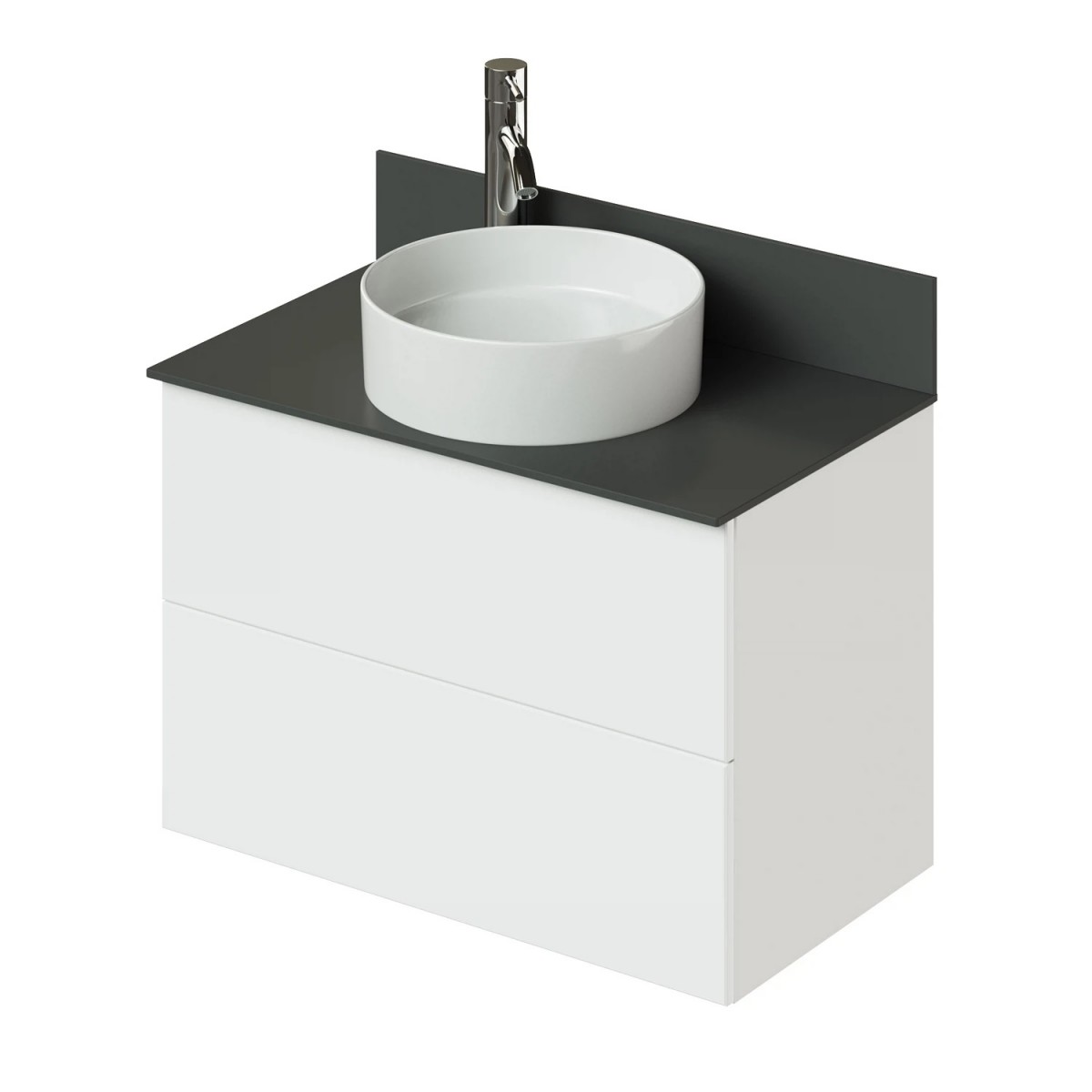 Тумба со столешницей Итана Icon 4657792957874 80 см (белый) подвесная