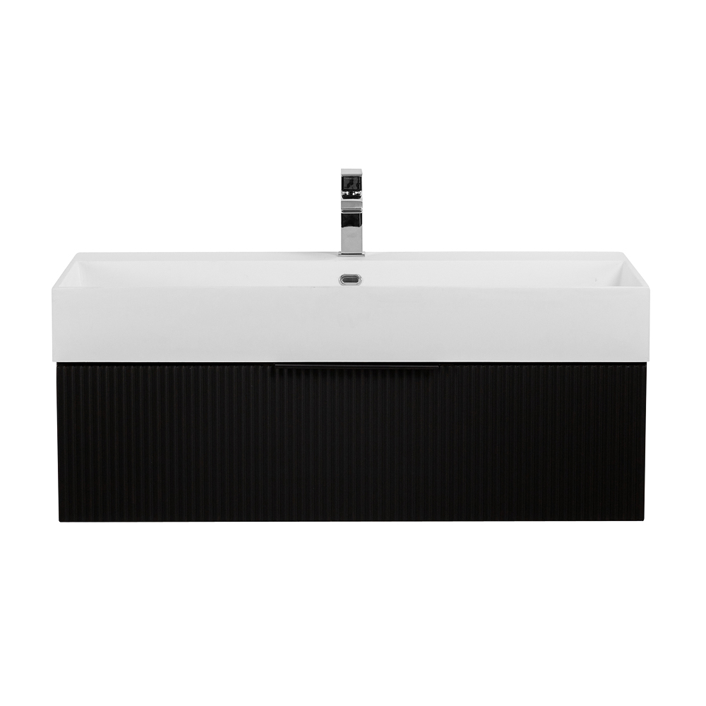 Тумба под раковину Cezares Premium 55422 90 см (чёрный матовый) подвесная