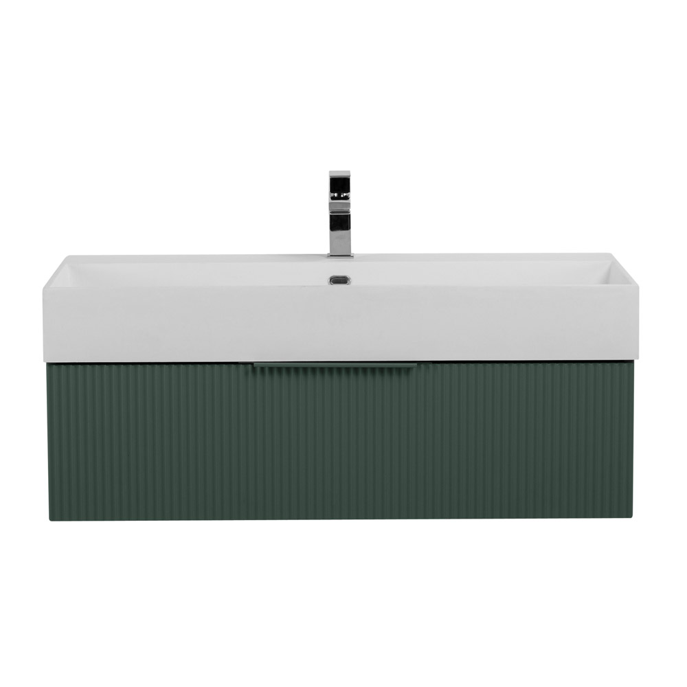Тумба под раковину Cezares Premium 55425 90 см (зелёный матовый) подвесная