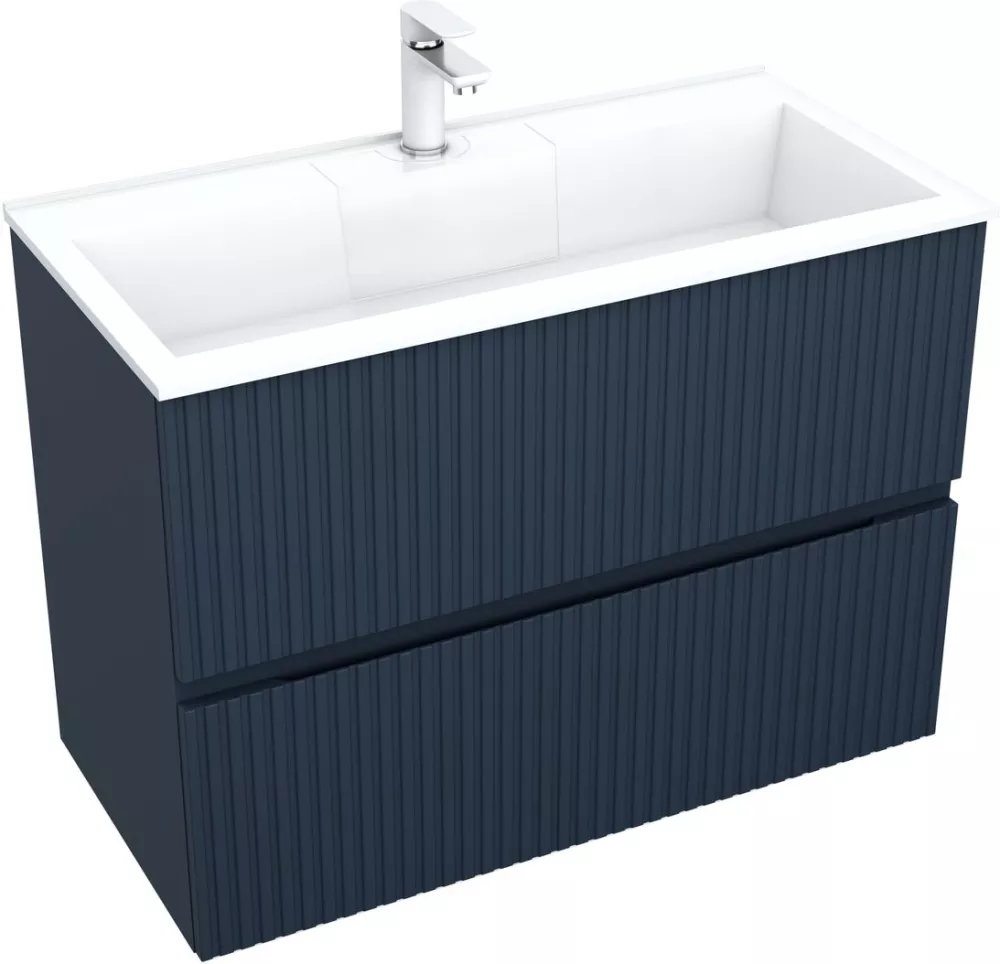 Тумба под раковину Aquanet Джейн 313303 90 см (маренго) подвесная