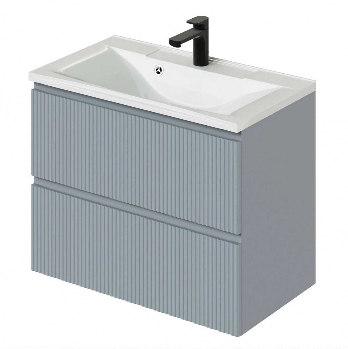 Тумба с раковиной Итана Kate 4657810336513 80 см (green wood) подвесная