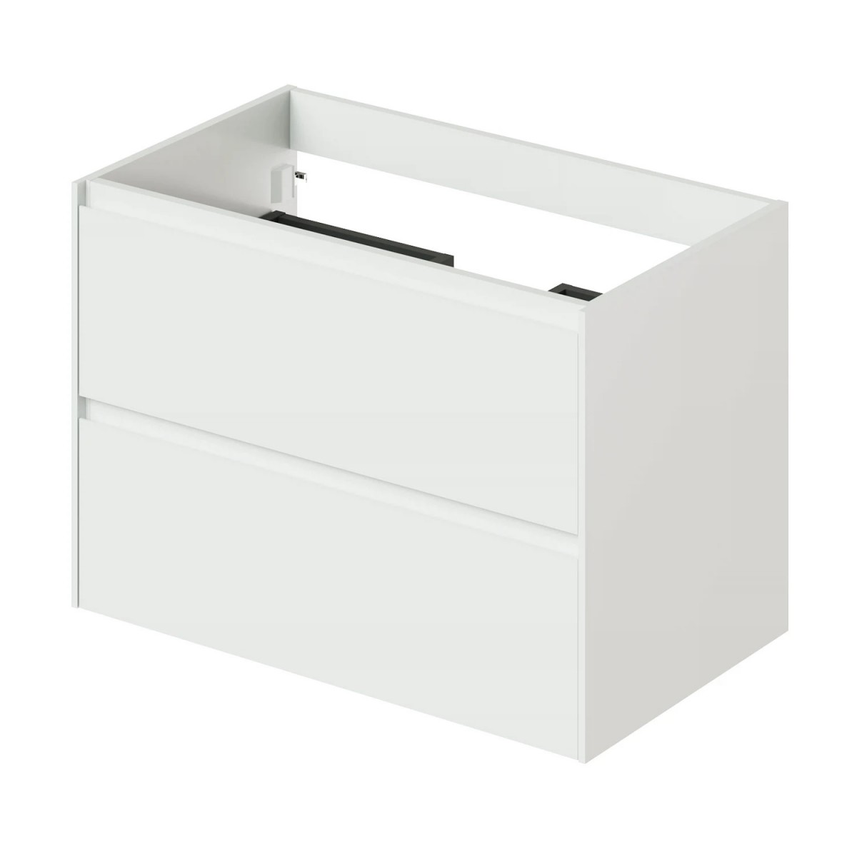 Тумба под раковину Итана Slim 4657810334281 80 см (белый матовый) подвесная