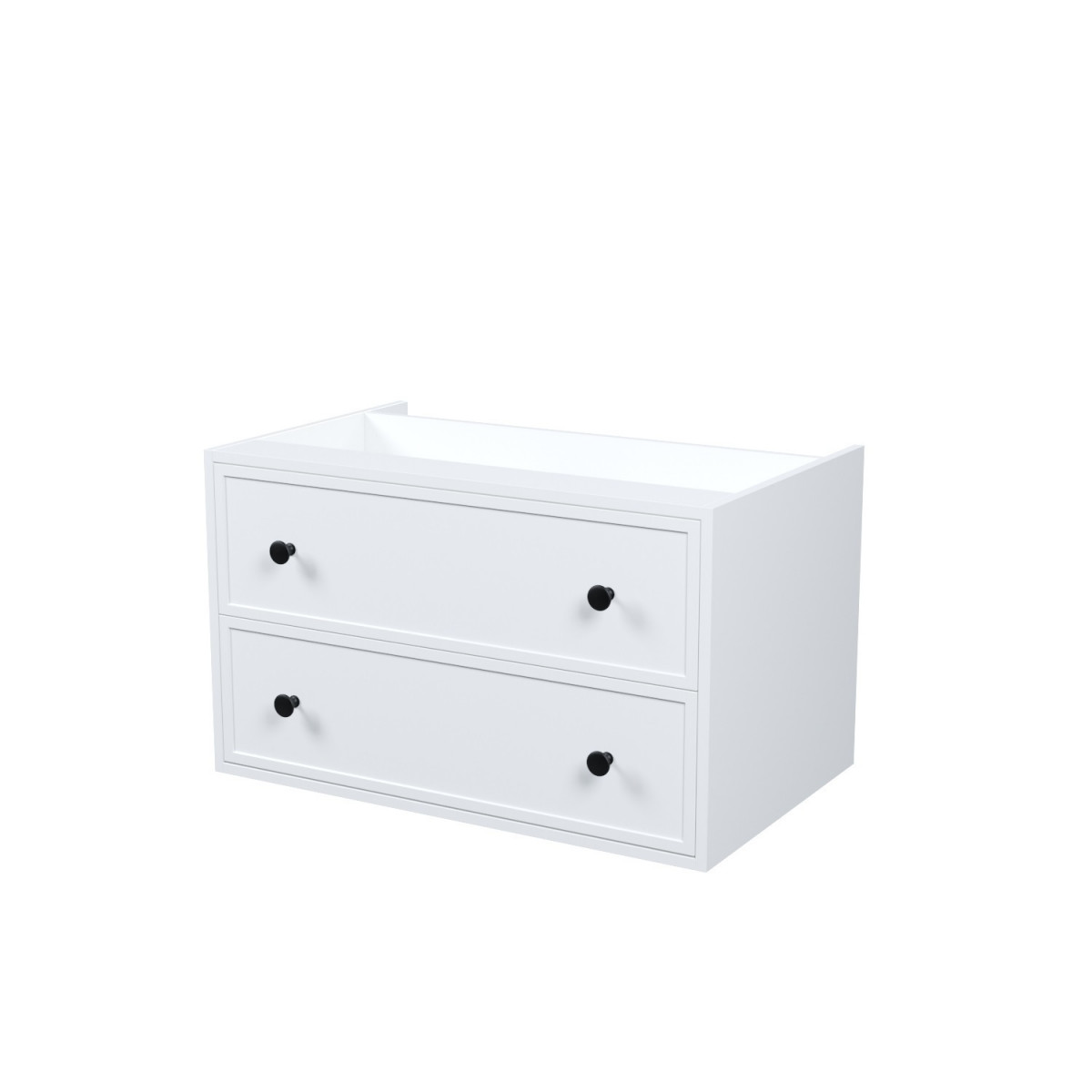 Тумба под столешницу IDDIS Torr TOR80WBi95 80 см (белый матовый) подвесная