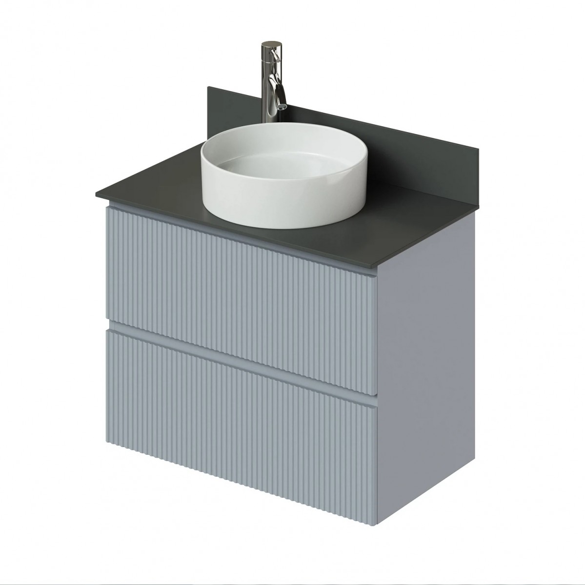 Тумба со столешницей Итана Kate 4657810336537 80 см (green wood) подвесная