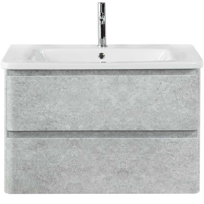 Тумба под раковину Belbagno ALBANO-800-2C-SO-CVG 80 см (серый) подвесная