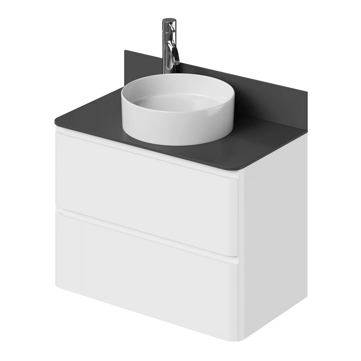 Тумба со столешницей Итана Roberto 4657810336216 80 см (белый) подвесная