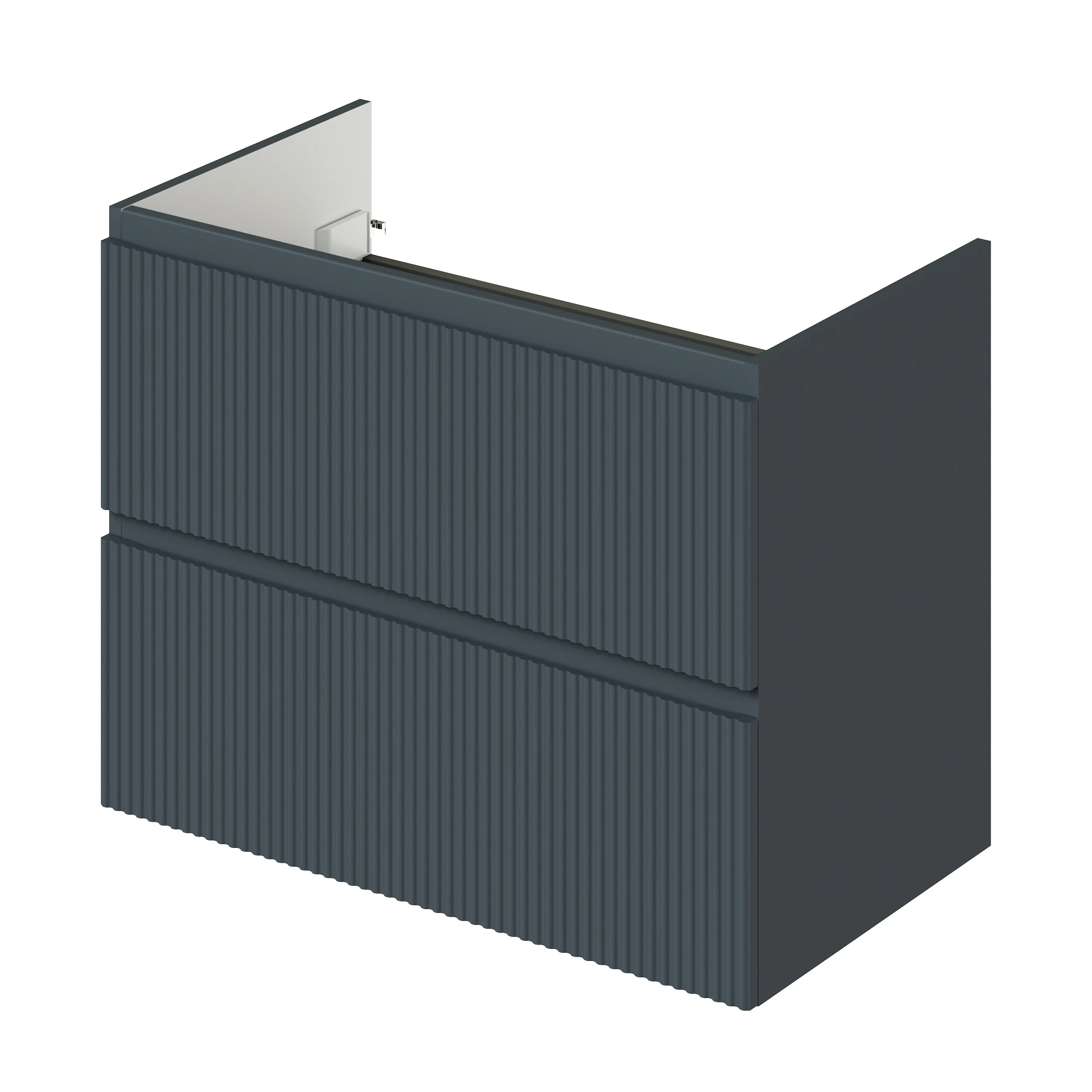 Тумба под раковину Итана Kate 4657792952572 80 см (антрацит) подвесная