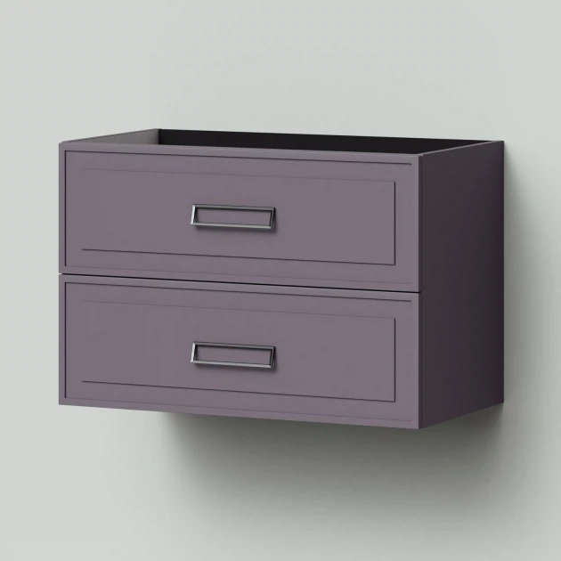 Тумба под раковину Итана Pino 4657792953272 90 см (блэкберри) подвесная