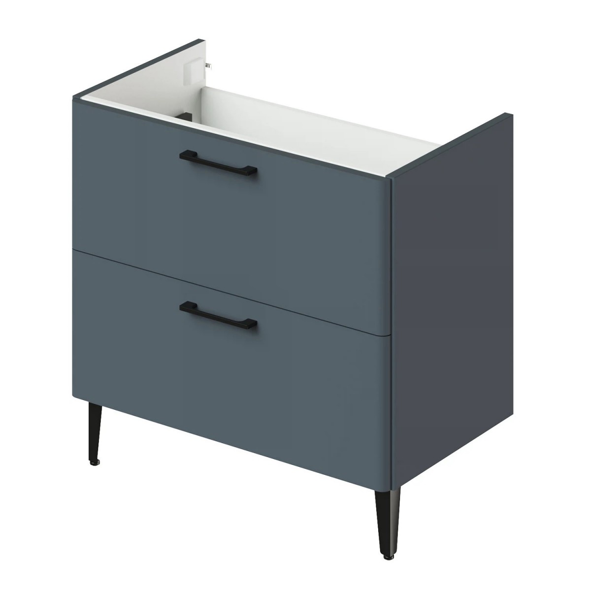 Тумба под раковину Итана Nais 2.0 4657810335011 80 см (антрацит) напольная