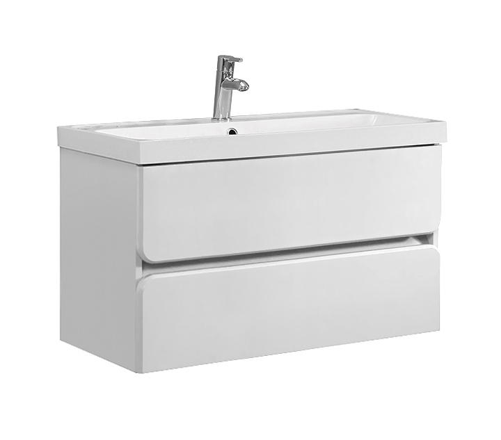 Тумба под раковину Belux Париж 4810924239457 80 см (белый) подвесная